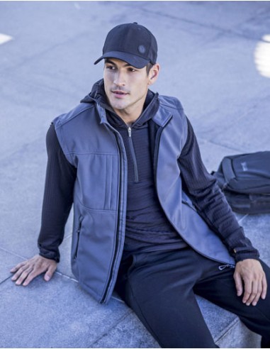 REG-TRA848-Mens Octagon II Printable Softshell Bodywarmer